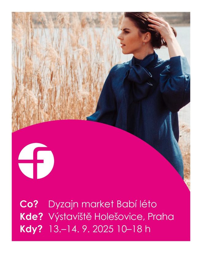 Do neděle máme sice dovolenkový stav, ale nemohu si nechat pro sebe, že pojedeme na další Dyzajnmarketí edici Babí léto....